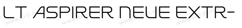 LT Aspirer Neue Extr字体转换